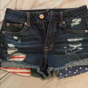 00 American Eagle denim shorts